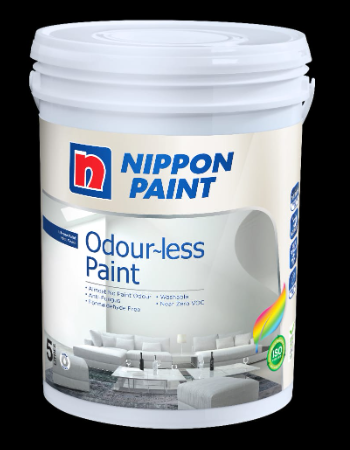 Nippon Odour-less Emulsion Paint - Brilliant White (Interior)