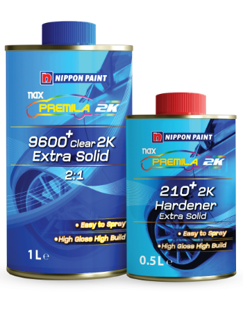 Nax Premila 9600 2:1 Extra Solid 2K Clear