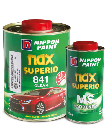 Nax Superio 2K 841 Supreme Clear 2:1 +  Nax Superio MS Hardener